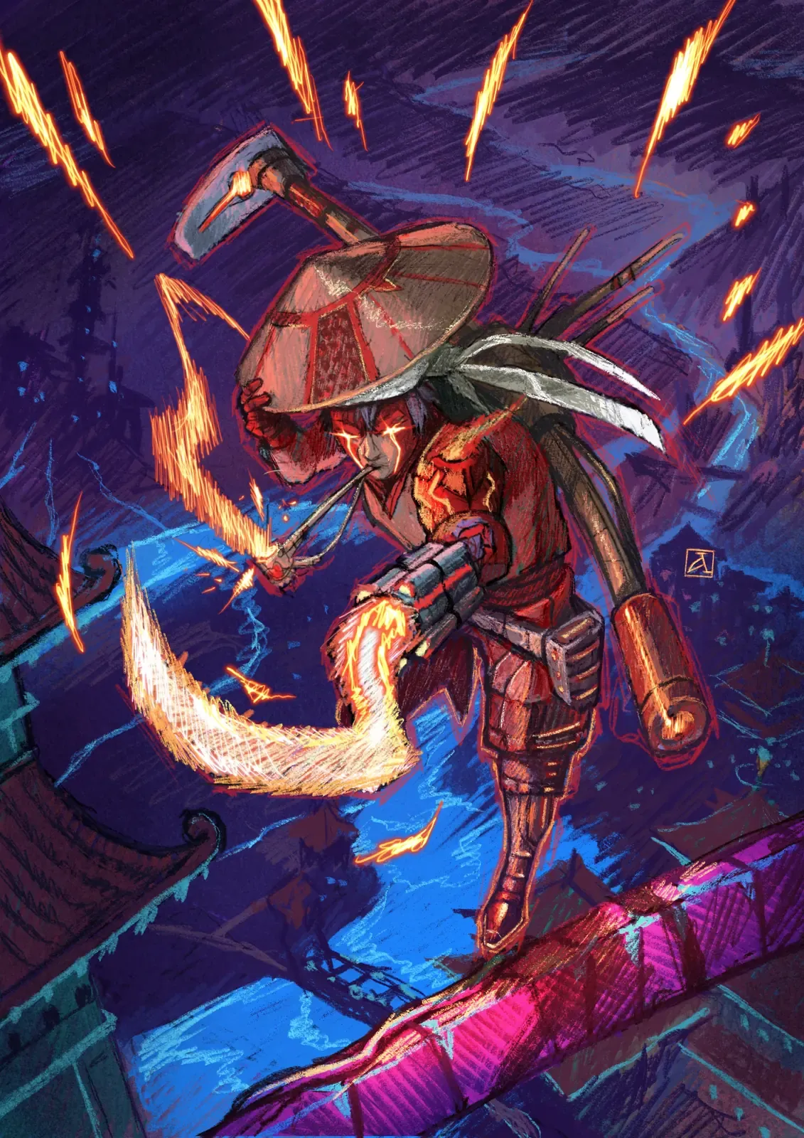 Campesino Rojo, guerrero del universo NeoChina