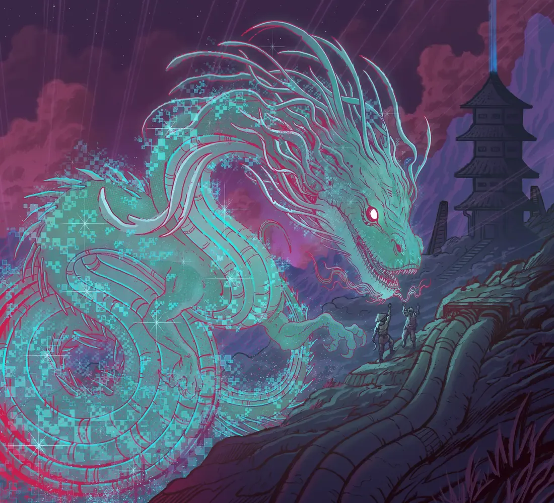 Long Shen, dragón guardián de NeoChina