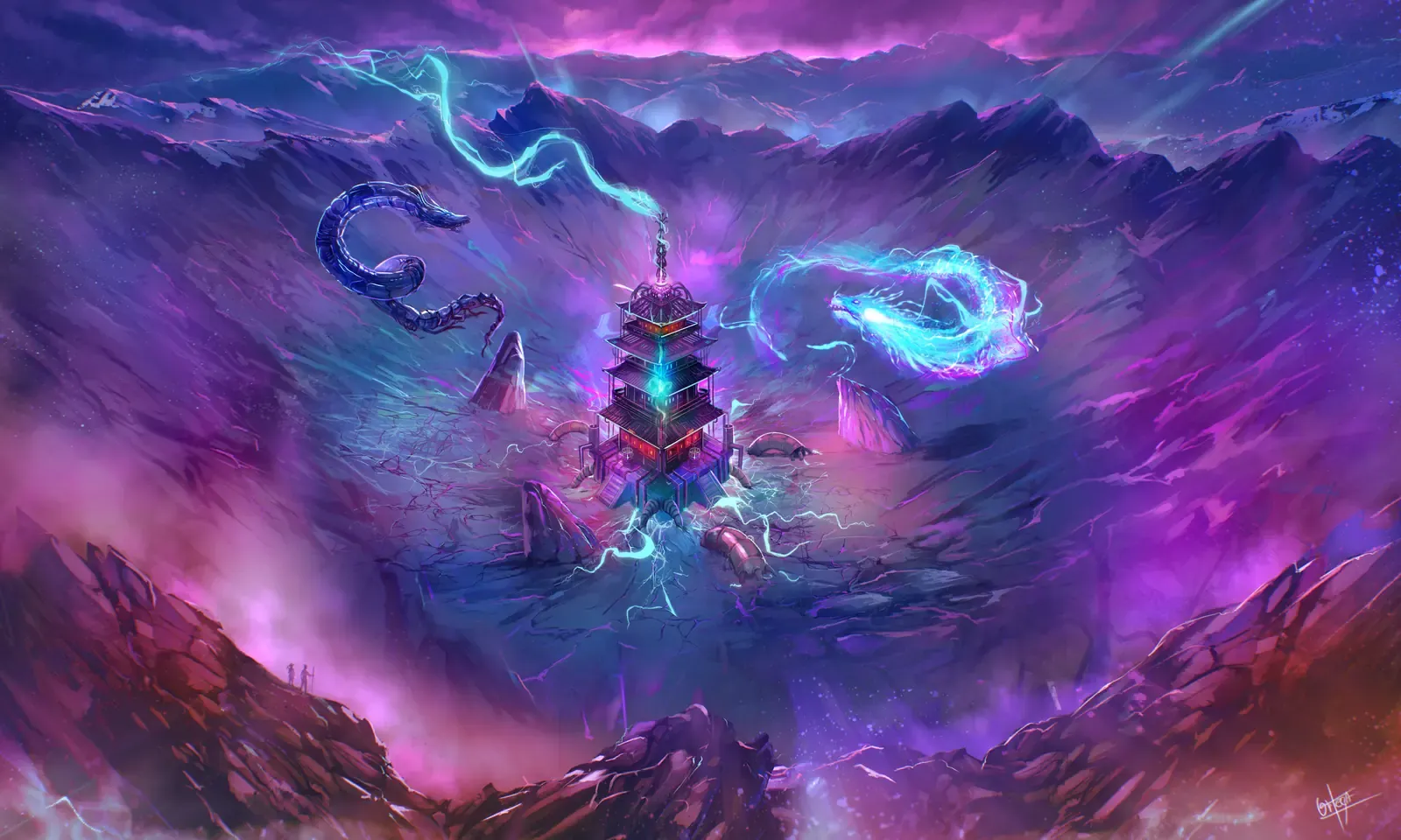 Playmat NeoChina Montañas de Kunlun corregido